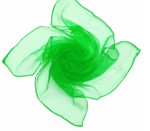 Chiffon tørklæde, grøn 